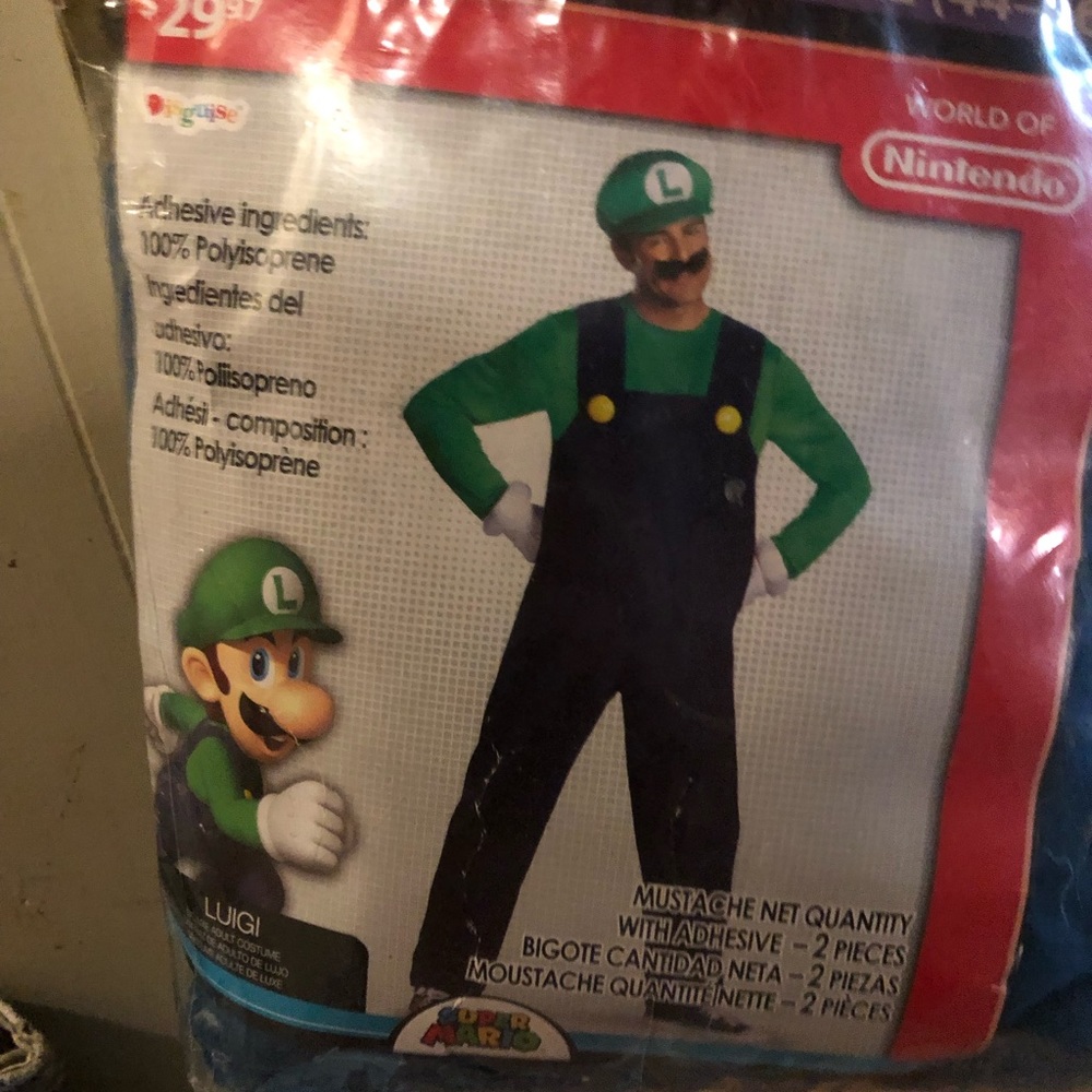 Men’s 2x Luigi costume